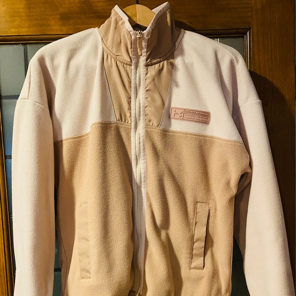 Under Armour Polartec Colorblock Full-Zip, W/Small